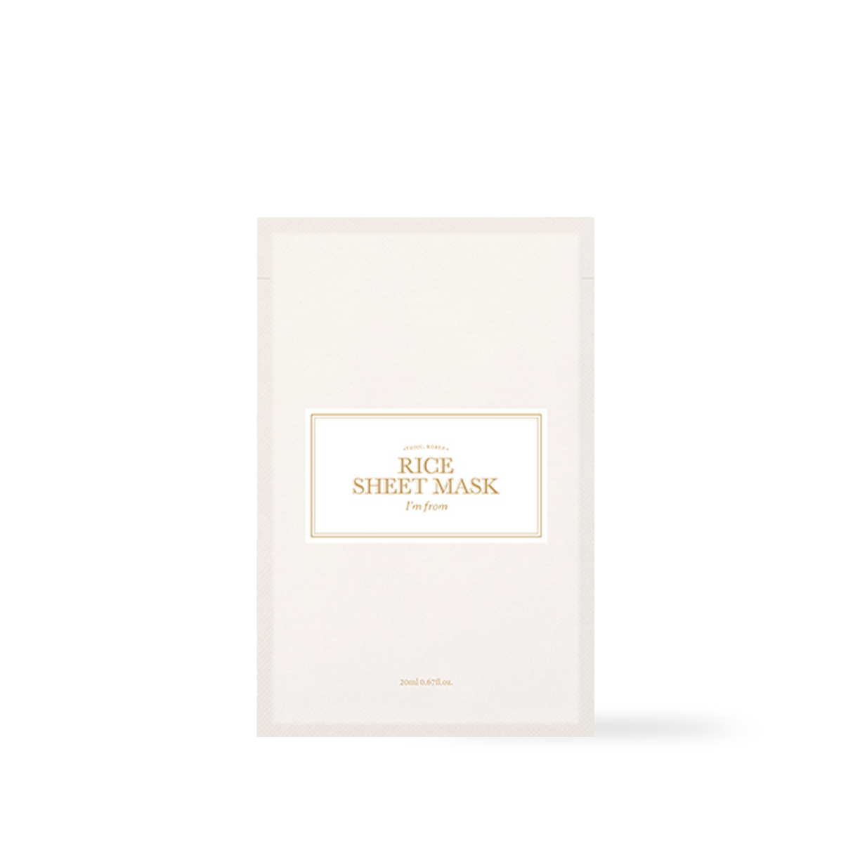 ImFrom Rice Sheet mask 20ml (1ea)