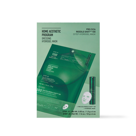 VT Cosmetics PRO CICA Reedle Shot 100 2STEP Hydrogel Mask - 2type