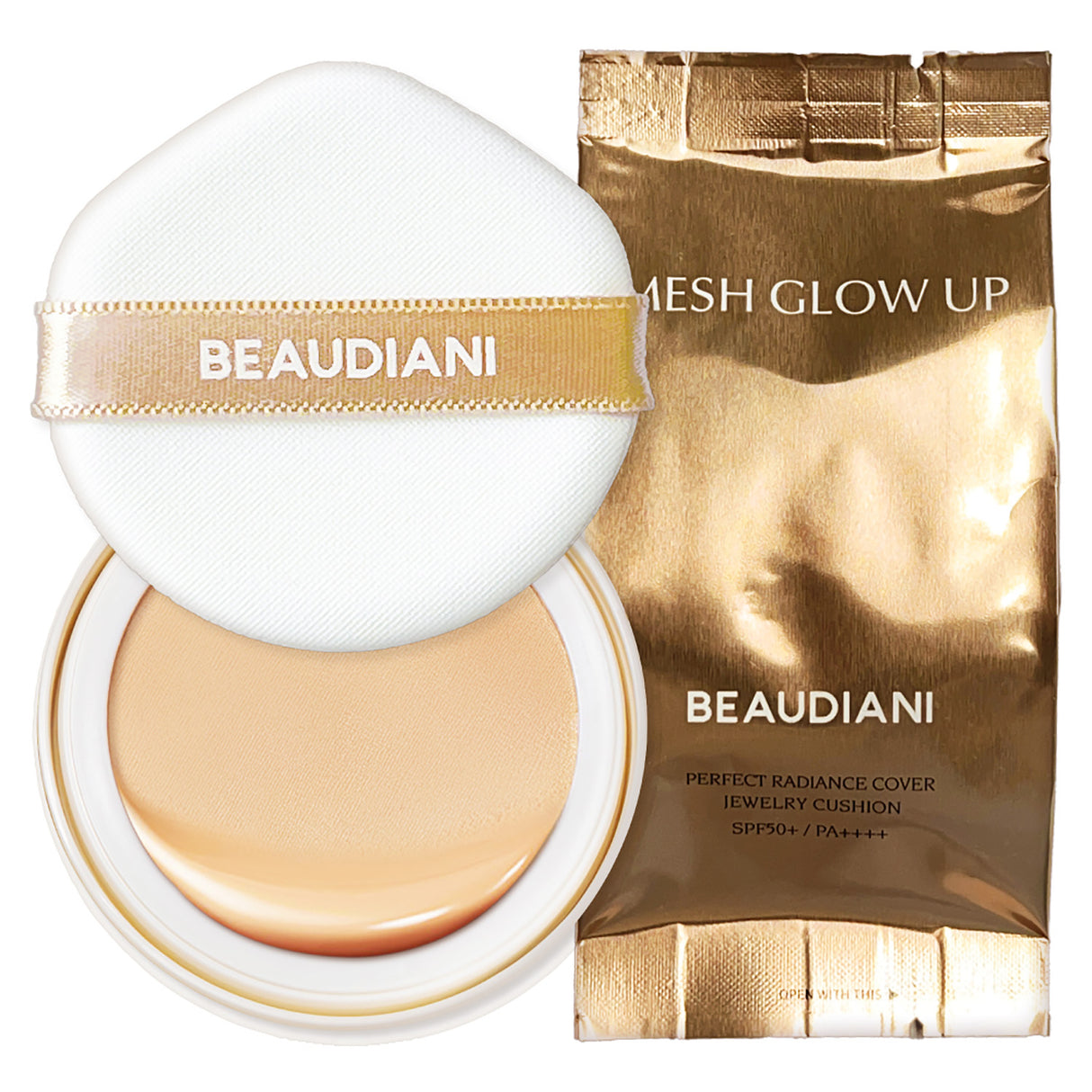 Beaudiani Mesh Glow Up Cushion Refill 12g - 3 Colors