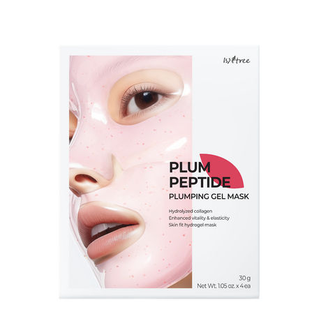 Isntree Plum Peptide Plumping Gel Mask 30g*4ea