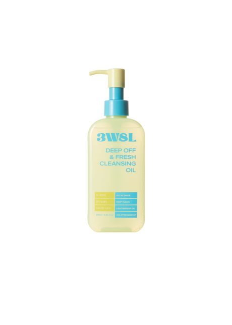 3W8L Deep Off & Fresh Cleansing Oil 205ml