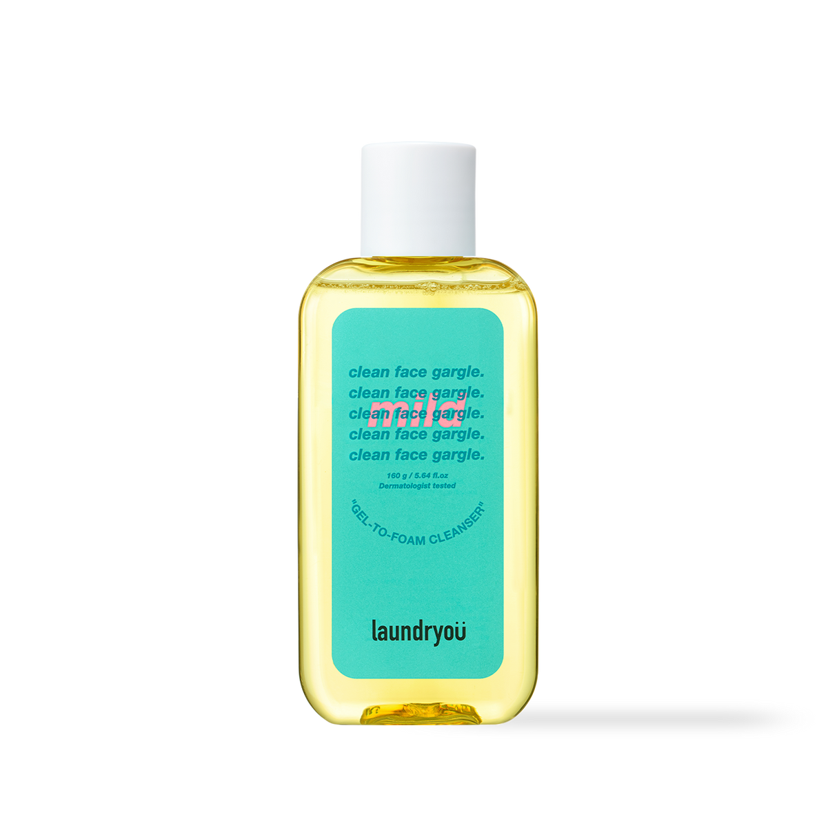 Laundryou Clean Face Gargle Gel-to-Foam Cleanser Mild 160g