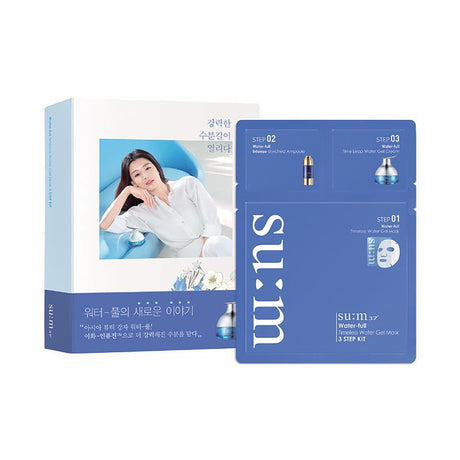 Su:m37 Water-full Timeless Water Gel Mask 3 Step 10pcs