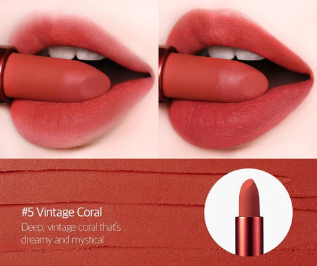 Too Cool For School Artclass Lip Velour #5 Vintage Coral 3.5g