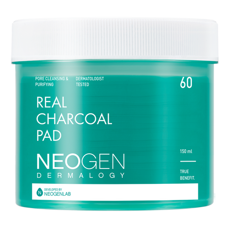 Neogen Dermalogy Real Charcoal Pad 150mL (60 Pads)