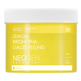 Neogen Dermalogy Lemon Bright PHA Gauze Peeling 190mL (30 Pads)