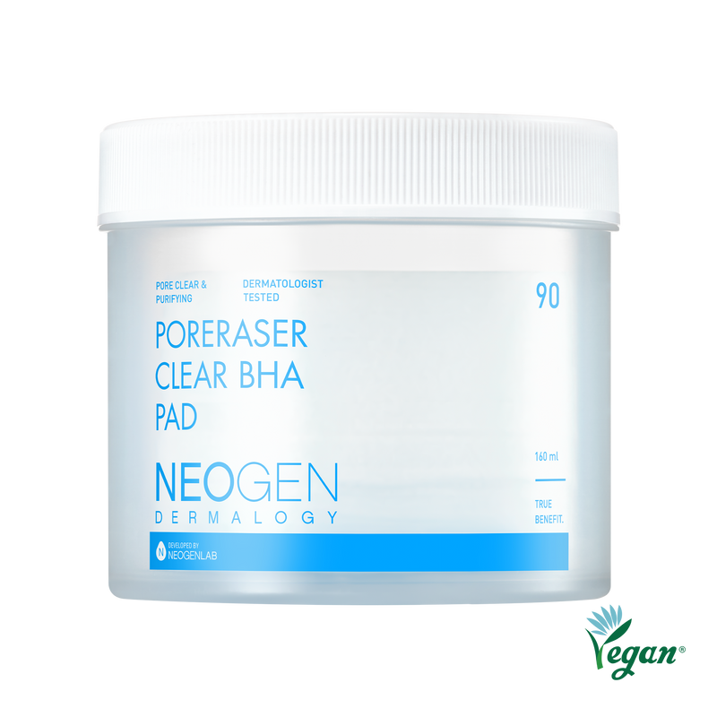 Neogen Dermalogy Poreraser Clear BHA Pad 160mL (90 Pads)