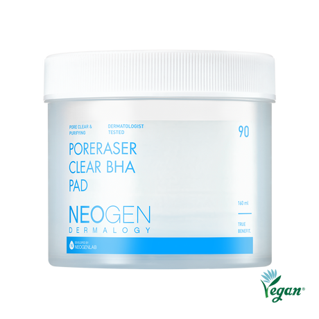 Neogen Dermalogy Poreraser Clear BHA Pad 160mL (90 Pads)