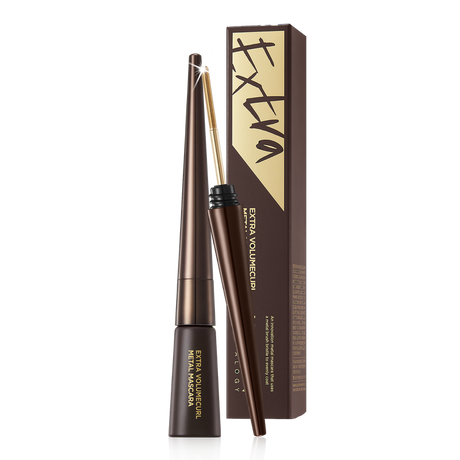 Neogen Dermalogy Extra Volume Curl Metal Mascara - Brown