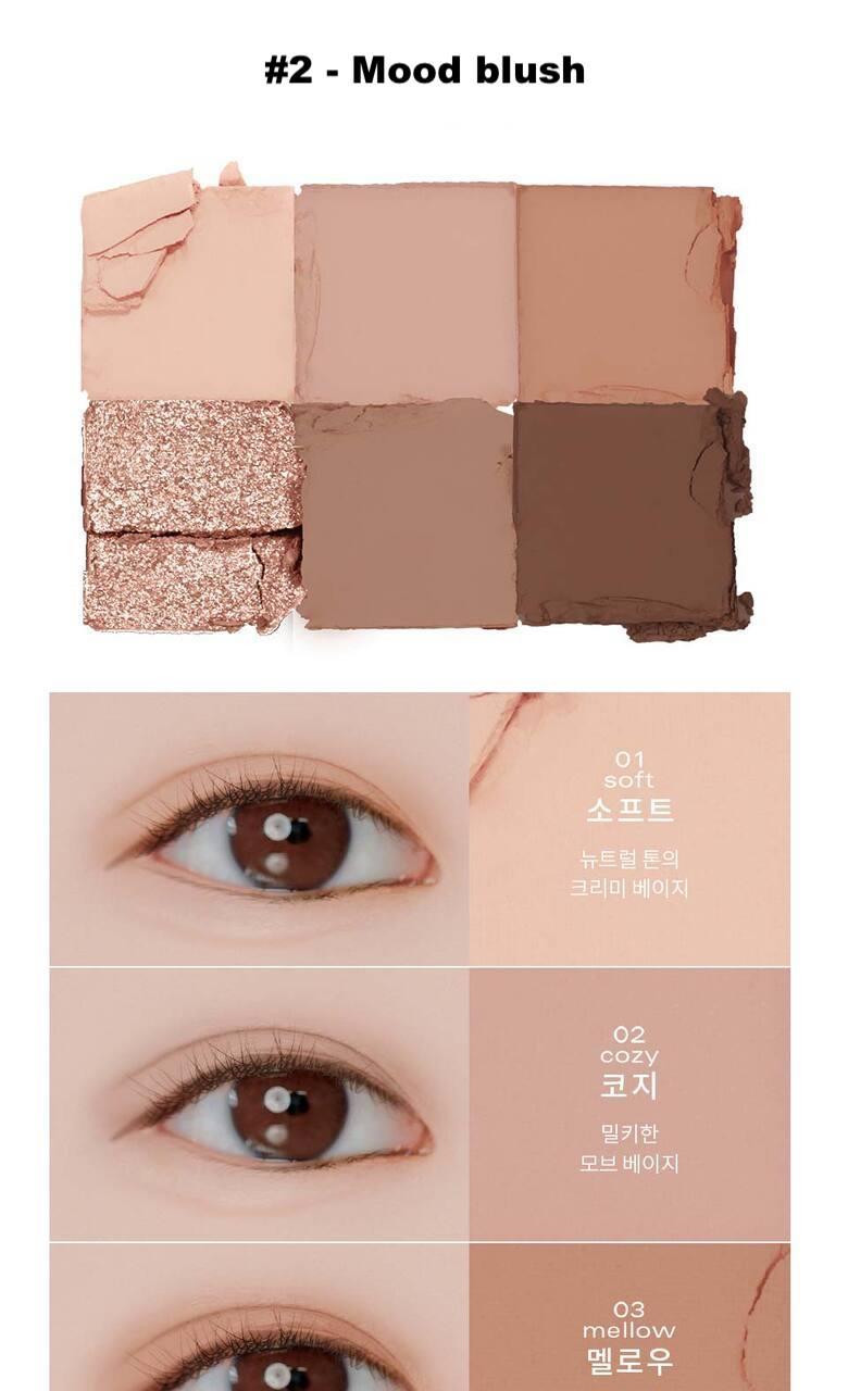 BBIA Ready To Wear Eye Palette - #2 Mood Blush