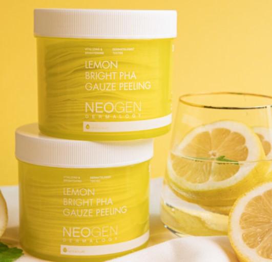 NeoGen Lemon bright PHA Gauze peeling 30Pad