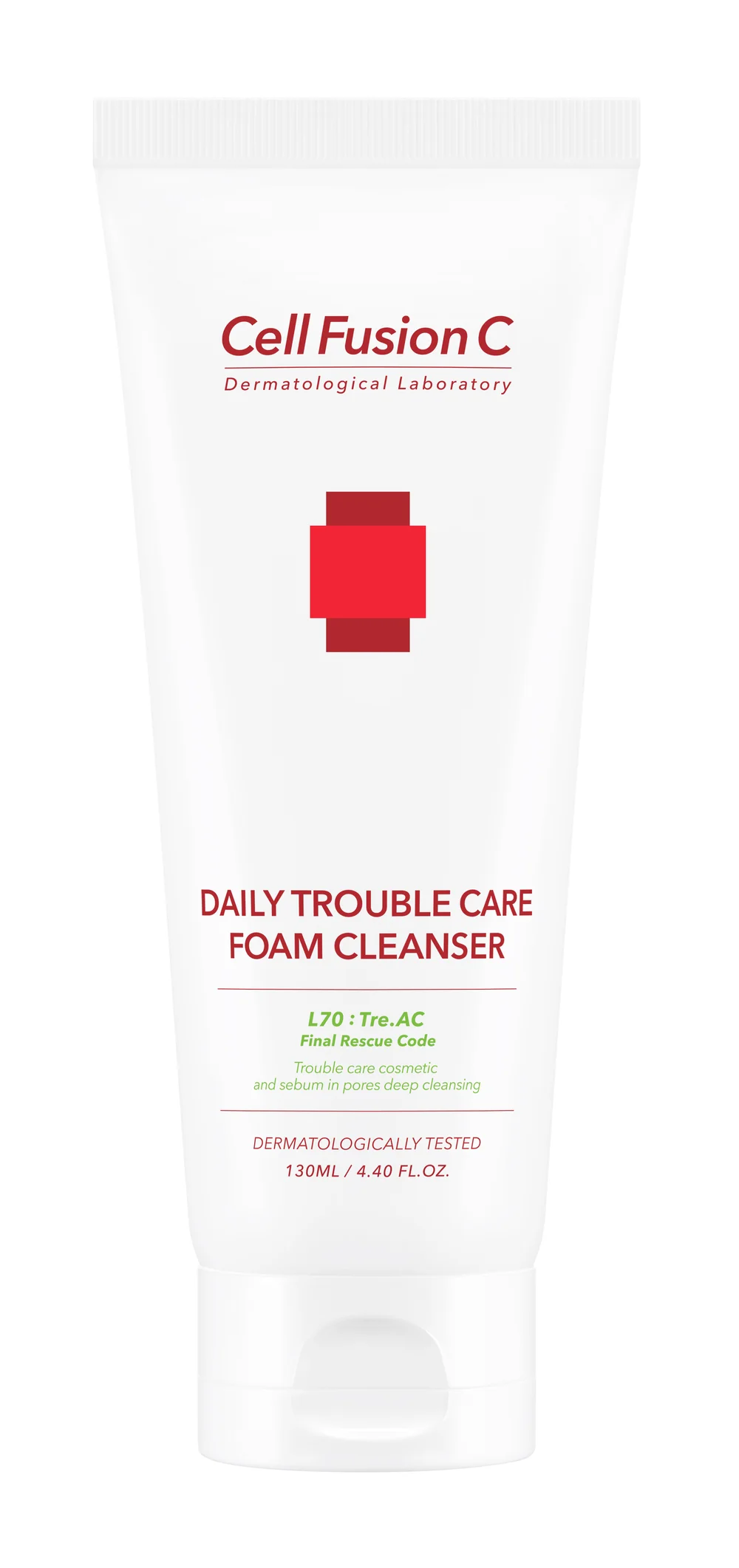 Cell FusionC TRE.AC Daily Trouble Care Foam Cleanser - 130ml