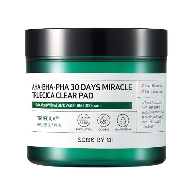 Some by Mi AHA BHA PHA 30 Days Miracle Truecica Clear Pad 70ea – Sensoo  Skincare
