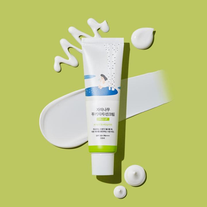 Round Lab Birch juice Moisturizing Mild-up Sunscreen SPF 50+ PA++++ 50 –  Sensoo Skincare